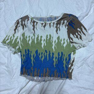 5/$25 💐 | Pacsun Flame Tee